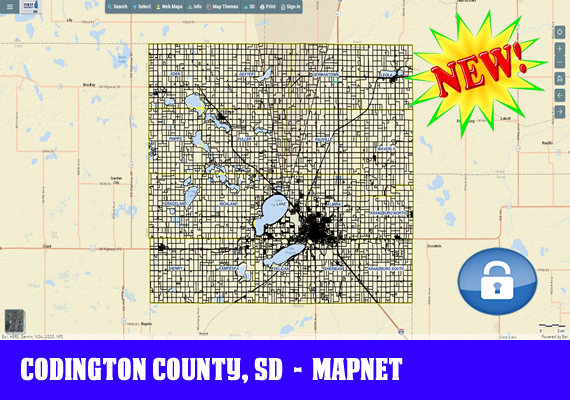 Codington MapNet - The official mapping application for Codington County, SD