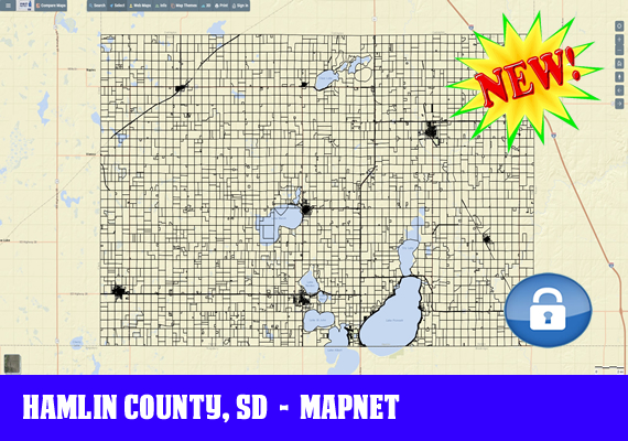 Hamlin MapNet - The official mapping application for Hamlin County, SD