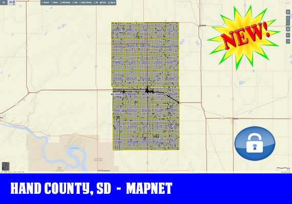 Hand MapNet - The official mapping application for Hand County, SD