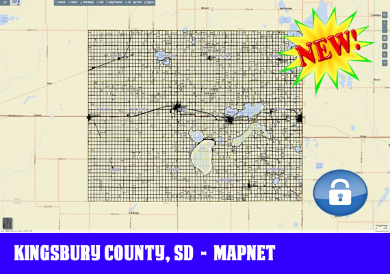 Kingsbury MapNet - The official mapping application for Kingsbury County, SD