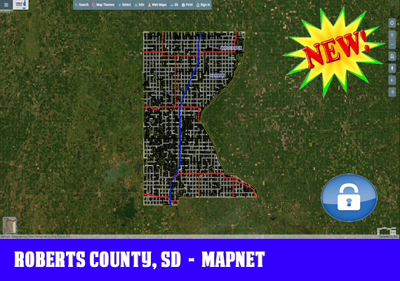 Roberts MapNet - The official mapping application for Roberts County, SD